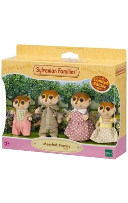 Sylvanian Families Meerkat Family Limited Edition Rare Set 5617 • £24.99