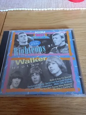 Double Best Of The Righteous Brothers  - The Walker Brothers Cd • £3.99