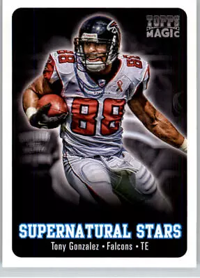 2012 Topps Magic Supernatural Stars #SSTG Tony Gonzalez • $0.99