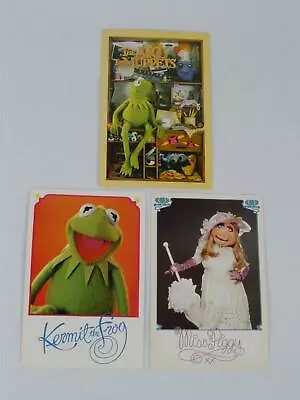 3 1983 Art Of The Muppets Jim Henson Postcards 2 Kermit The Frog & 1 Miss Piggy • $9.99