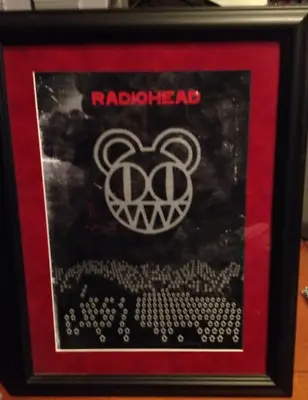 $172.89 • Buy Radiohead Kid A Bear Head Poster Framed