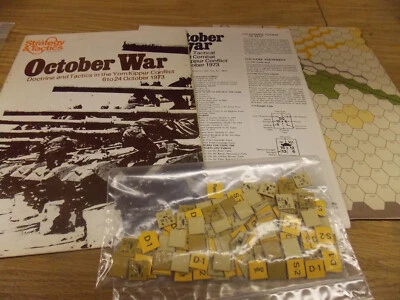 $16.99 • Buy Strategy & Tactics #61 - October War - SPI - Punched