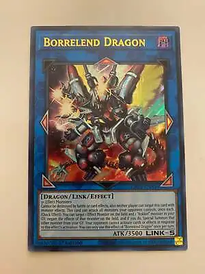 Yugioh Borrelend Dragon GFP2-EN006 Ultra Rare 1st Edition Near Mint • $1.30