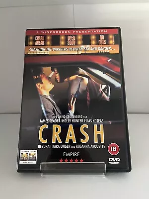 Crash DVD 1996 David Cronenberg • £5