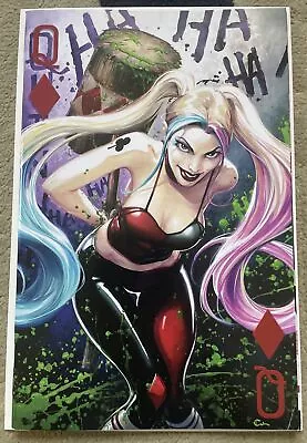 DC Harley Quinn #31 (2023) Clayton Crain Minimal Virgin Variant Cover • $29.95