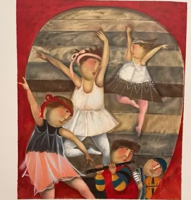 Graciela Rodo Boulanger  Andante  Original Lithograph From The “Mouvements”Suite • $495