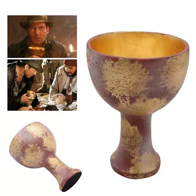 Indiana Jones Holy Resin Grail Cup Craft Fans Props Role-Playing Home Decoration • $38.90