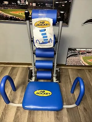 Original Ab Rocket Abdominal Blue Trainer Core Strength Workout Rocker Home Gym • $60