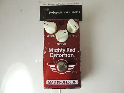 Mad Professor Mighty Red Distortion Effects Pedal Free USA S&H • $109.99