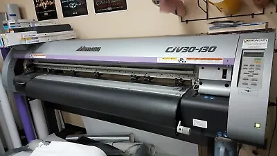 Mimaki CJV30-130 Digital Printer/ Vinyl Cutter Combo • $6500