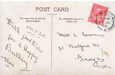 £3.99 • Buy Genealogy Postcard - Family History - Lawrence - Bedford Road - Grays   U4192