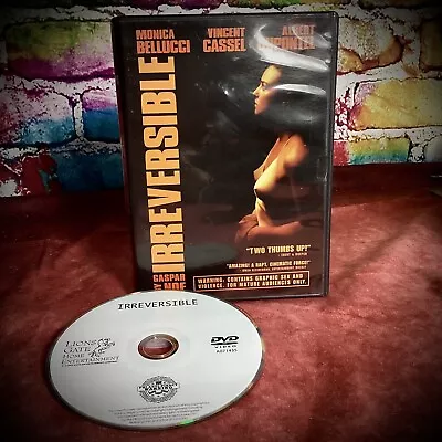 Irreversible (2002) DVD Unrated Studio Canal Monica Bellucci Vincent Cassel • $9.99