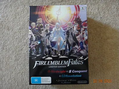 Fire Emblem Fates Nintendo 2DS 3DS Game Limited Edition AUS PAL BRAND NEW SEALED • $900