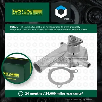 Water Pump Fits FORD ESCORT Mk4 Mk5 1.3 88 To 95 Coolant Firstline 1126048 New • $33.05