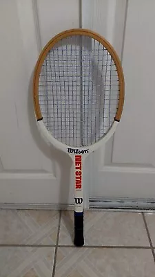 Wilson Net Star Junior Strata-Bow Tennis Racquet   4 1/4  Vintage  • $18