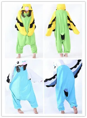 £29.39 • Buy Animal Onesi2 Parrot Costume Kigurumi CosplaySleepwear Unisex Adult Pajamas Bird