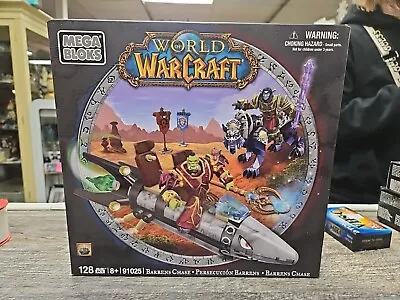 Mega Bloks World Of Warcraft Barrens Chase Set #91025 Sealed Box • $16.95