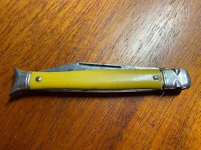 Vintage Colonial Prov USA Stiletto Style Single Blade Pocket Knife - 4  Closed • $2.95