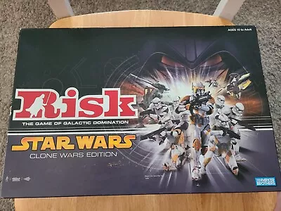 Hasbro Risk Star Wars: Clone Wars Edition Board Game. Open Box *Missing Dice • $19.99
