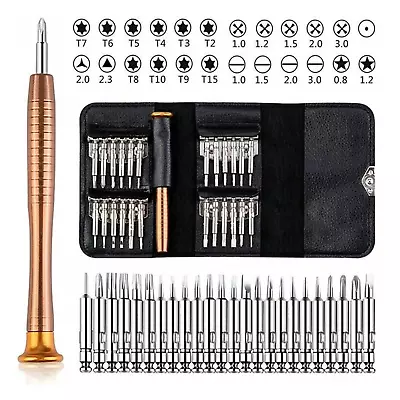 25 Piece Screwdrivers Set Magnetic Small Precision Tools Set For Computer Repair • $8.89