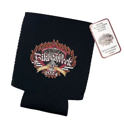 2024 Bike Week Daytona Beach Official Logo Can Koozie • $7.99