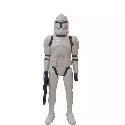 Star Wars Clone Trooper 2012 Hasbro Action Figure With Gun C-3252C White Black  • $29.95