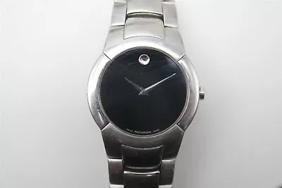 Vtg Men's Movado 36mm Museum Watch W/ New Battery 84 G1 1897 (READ) • $75