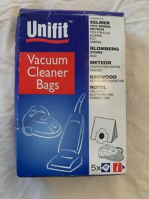 Unifit - 5 X Vacuum Cleaner Bags **Unused** • £2