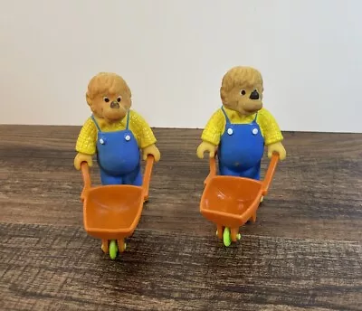 Vintage McDonald’s Happy Meal The Berenstain Bears Pap Figures With Wheelbarrow • $7.99