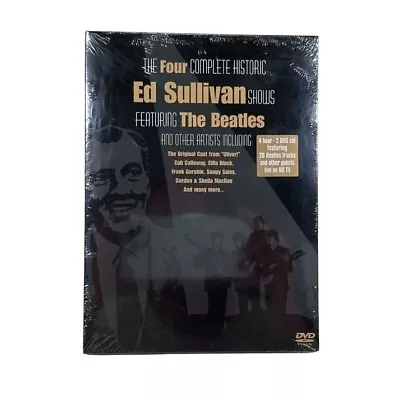 ED SULLIVAN Shows Featuring THE BEATLES 4 Shows 2 Disc Set NEW SEALED • $7.99