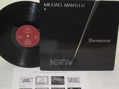 MICHAEL MANTLER - Alien ~ ECM WATT/15 {nm} [GEMA ORIG] W/Don Preston - VERY RARE • $75