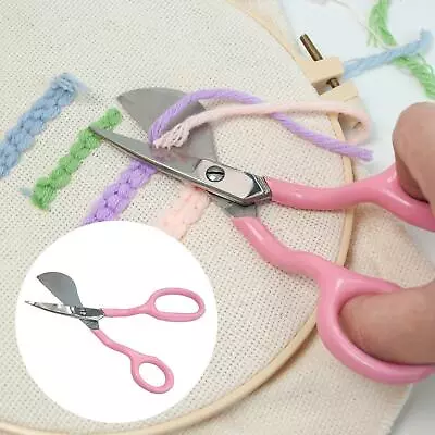 £15.10 • Buy 7 Inch Duckbill Napping Shears Shears Curved For Thread Tufted Carpet Fabric