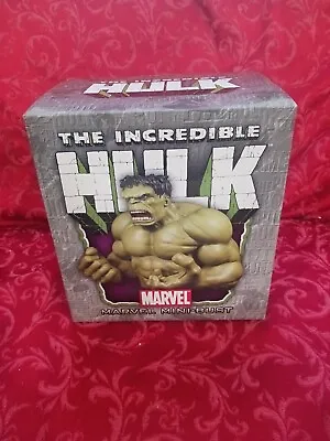 Sealed Classic Marvel Comic Incredible Hulk Gray Mini Bust 70s Bowen Statue • $79.95