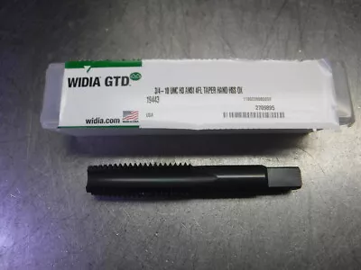 Widia/GTD 3/4-10 UNC HSS Tap 3/4-10 UNC H3 ANSI 4FL TAPER HAND HSS OX (LOC83B) • $19.95
