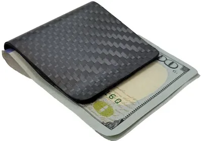 Carbon Fiber Money Clip With Felt Lining For A Tight Hold • $9.99