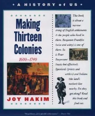 A History Of US Book 2: Making Thirteen Colonies (History Of US) - GOOD • $3.94