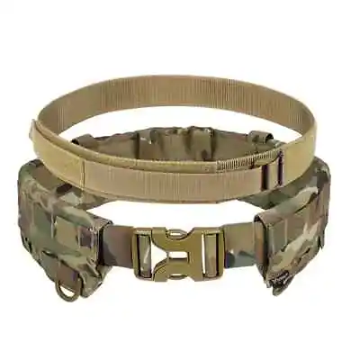 Modular Tactical Belt Quick Release Integrated Waist Seal With Inner Belt Sports • $54.38