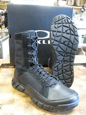 New Oakley Si Light Patrol Boot Black Military Tactical Duty Boots Blackout • $124.95
