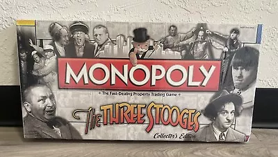 The Three Stooges Monopoly Collector’s Edition 2011 Brand New Sealed Read • $69.99