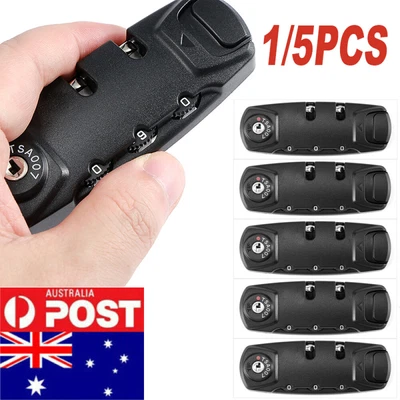$17.99 • Buy 3 Digit Combination Code Lock Travel Luggage Suitcase TSA Secure Padlock TSA007