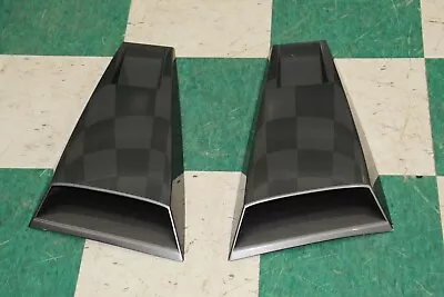 10-14 Mustang Sterling Grey Metallic Pair Left LH Right RH Quarter Window Louver • $149.99