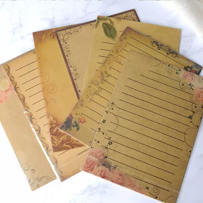 56 Pcs Vintage Letter Writing Letter Paper Classic Aged Paper • $14.88