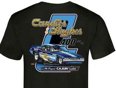 Candies & Hughes 71 Plymouth Cuda AA/FC (147 Black T-SHIRT 100%Cotton MOPAR NHRA • $30.95