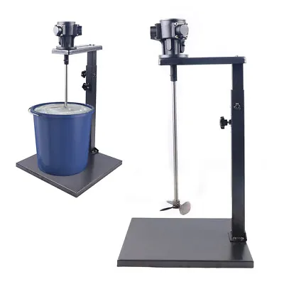 Pneumatic Stainless Steel Mix Tool Pneumatic Bracket Mixer Tank Barrel Air Mix • $140