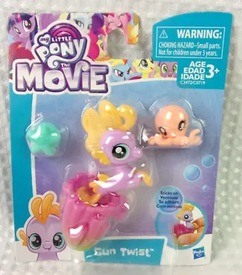 My Little Pony The Movie: Baby Seapony - Sun Twist - Octopus Starfish Shell NEW • $9.99