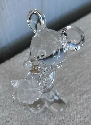 Lenox Disney Mickey Mouse Fine Crystal Figurine 5  Made In Germany • $9.95