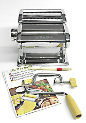 Deluxe Atlas Pasta Queen Noodle Spaghetti Maker Machine Marcato Himark 15-4590 • $35