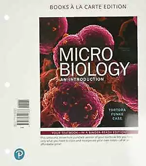 Microbiology: An - Loose Leaf By Tortora Gerard; Funke - Acceptable • $55.67
