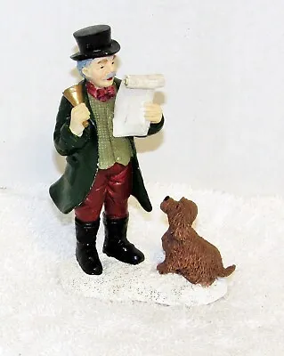 Mervyn's Village Square 1998 Man With Dog  Figurine 4 1/2 Inch • $9.50