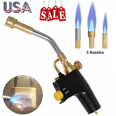 Mapp Propane Gas Torch Head For TS8000 Trigger Start Welding Brazing Torch Kit • $39